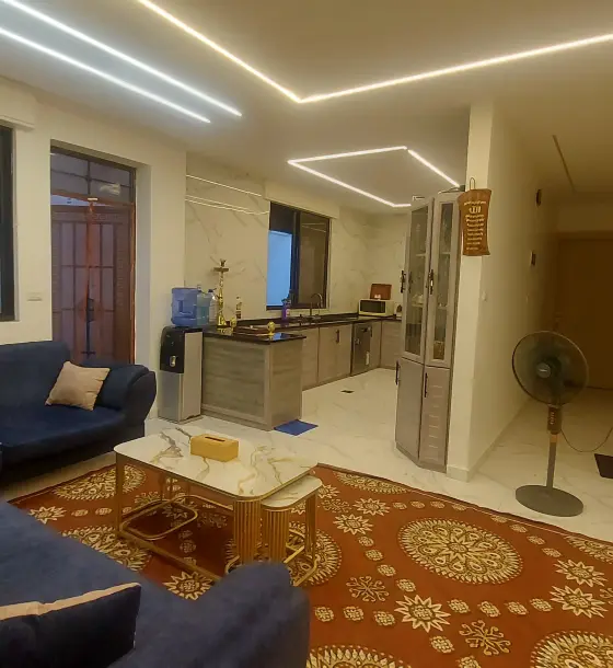 New building in Al Hashmi Al Shamali, modern 156 m² semi-ground flat