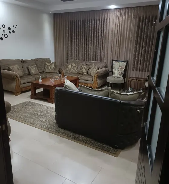 Abu Nsair furnished full floor with 4 bedrooms for rent