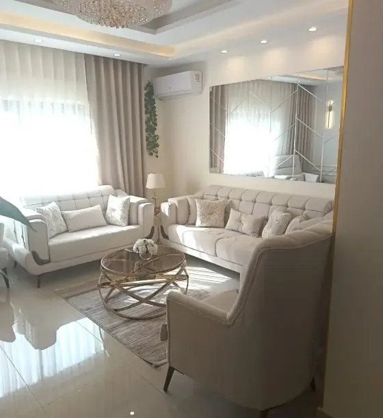Yearly lease in Telaa Al Ali: brand-new furnished 125 m² flat