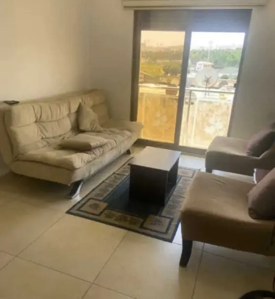 One-bedroom furnished flat in Arjan with a balcony, monthly rent