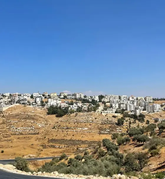 Green-zoned 1,112 m² plot among new villas in North Rabahiyeh, Dabouq