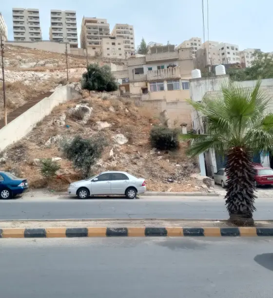 Commercial land on Wadi Al Seer main street towards Al Bayader, 371 m²