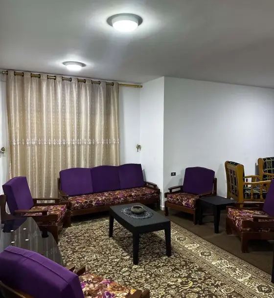 Long-term rent in Hay Al Worood, Irbid: spacious furnished 130 m² lower-level flat