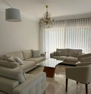 Furnished ground floor for rent in Abdoun #10102