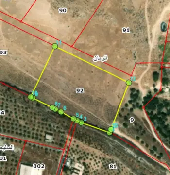 land for sale in Al-romman #5110