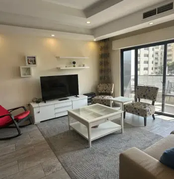 Furnished apartment for rent in Al Shmesani #4288